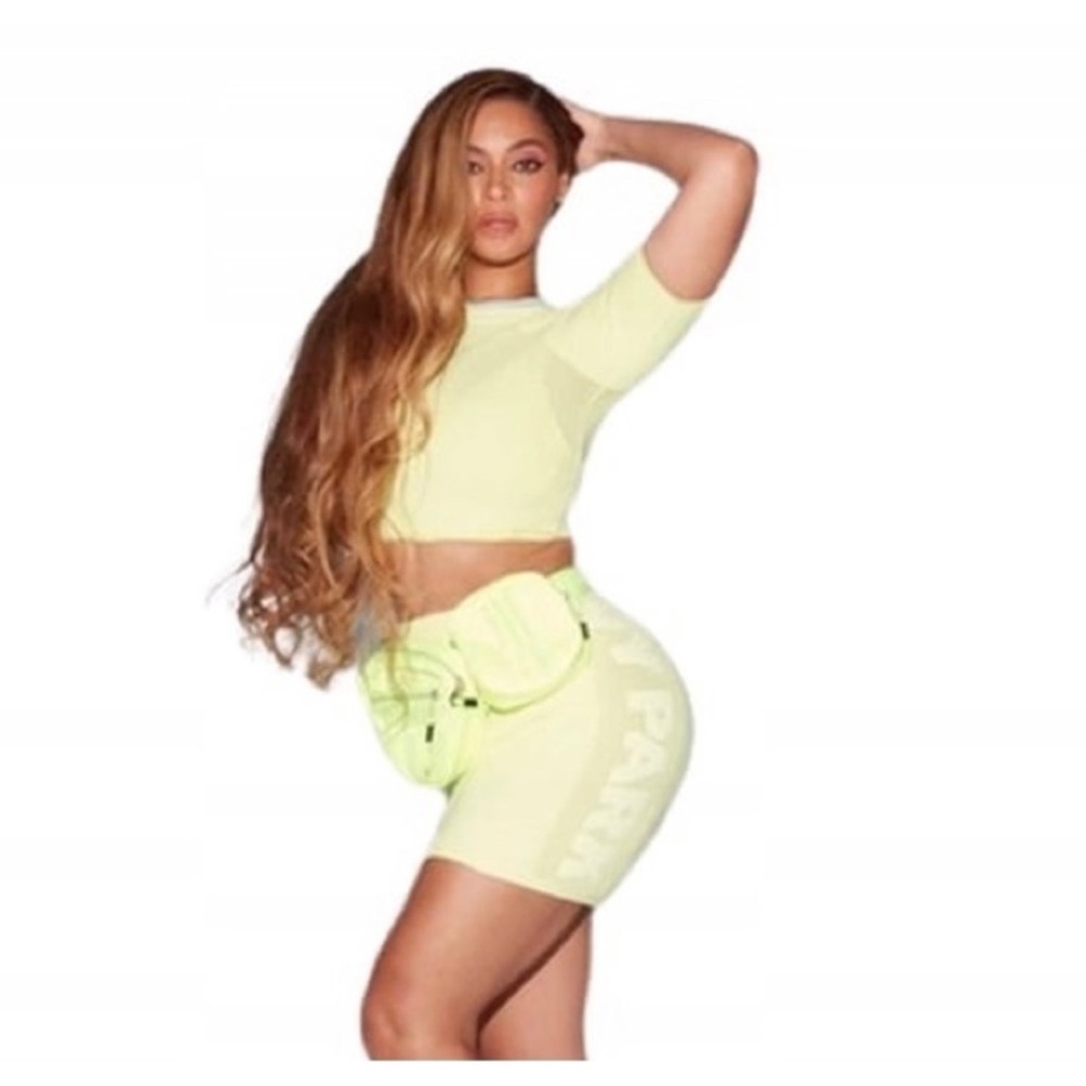 NWT ADIDAS x IVY PARK Knit Skirt in Yellow